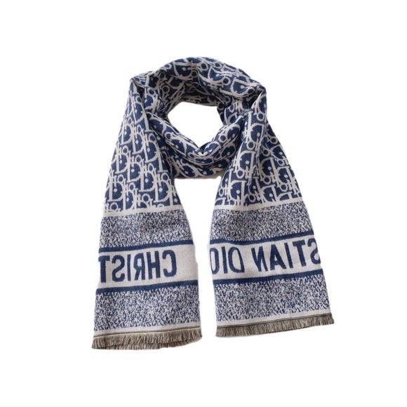 Dior Cashmere double face CD full print scarf - Picture 3 of 5